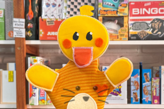 Títere de Manopla Pato