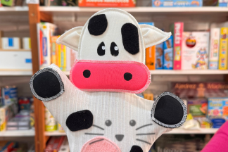 Títere de Manopla Vaca