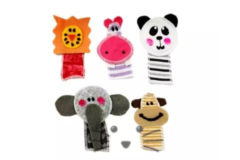 Títeres de dedo. Selva