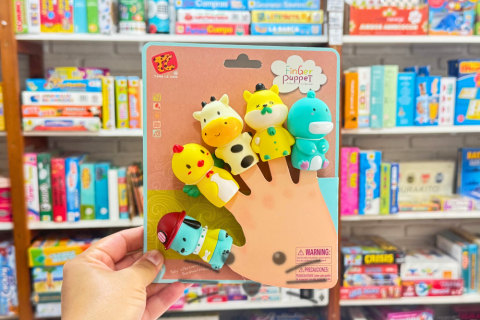 Títeres de Dedo de Goma - Animales