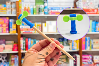 Tope para Lápiz con Spinner de Descarga