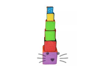 Torre Apilable de 6 Cubos