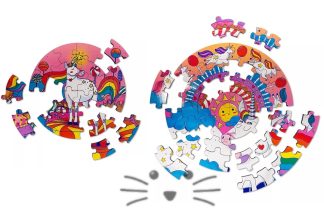 Rompecabezas Circular Unicornios