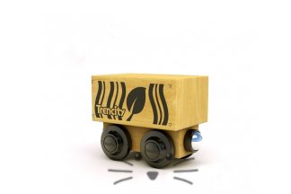 Vagón Container Green Police Trencity