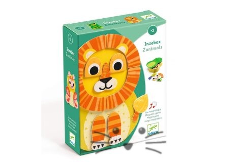 Juego de Imanes en Caja Metalica - Animales