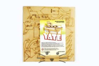 Puzzle 3D. Yate para armar